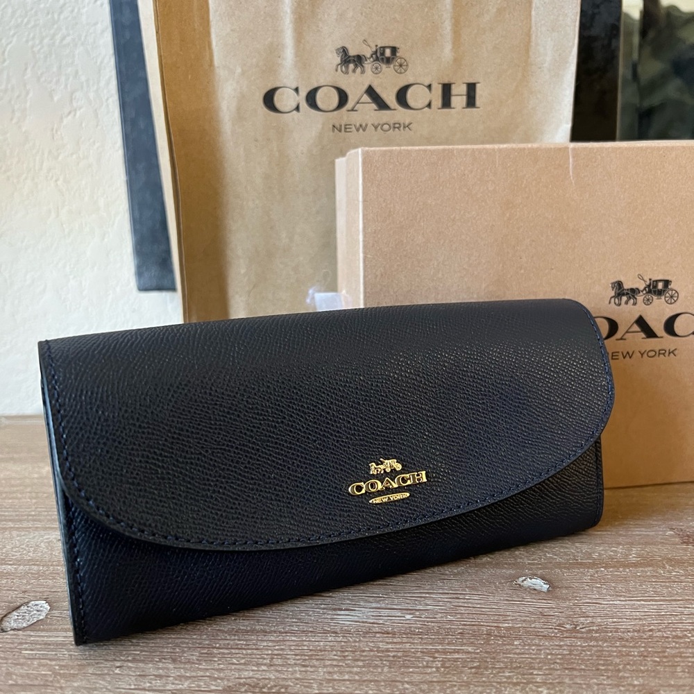 NEW Coach Slim Envelope Wallet